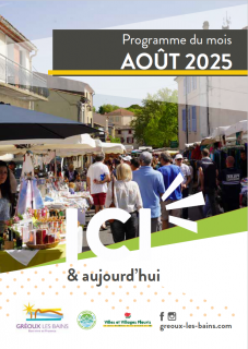 Ici & Aujourd'hui à Gréoux-les-Bains AOUT